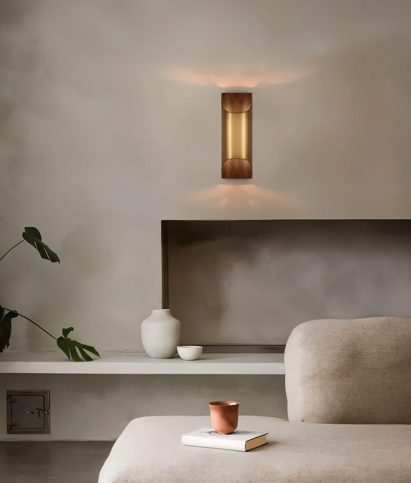GildBeam Elegant LED Wall Light Bowlift by Bowlift