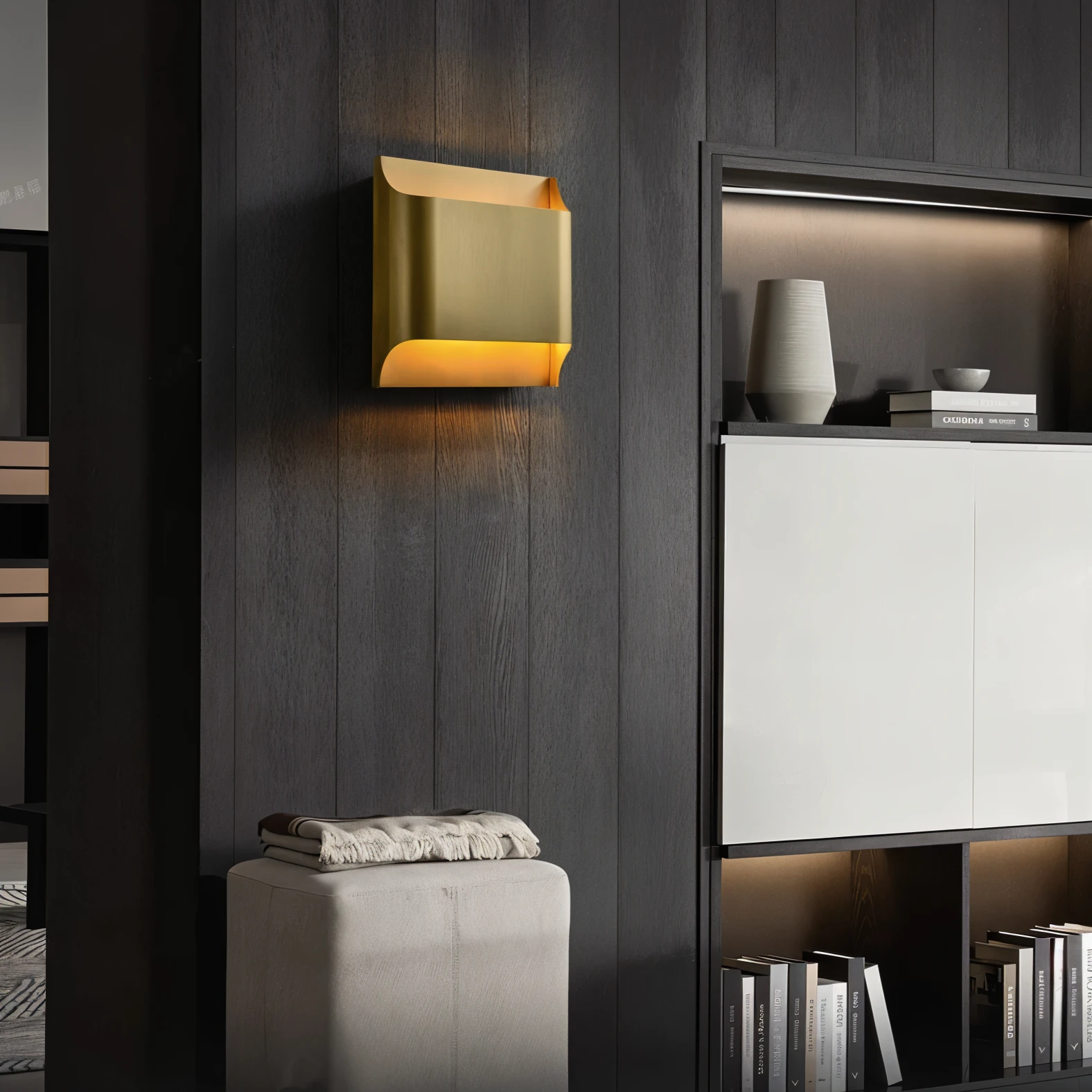 GildBeam Elegant LED Wall Light Bowlift by Bowlift
