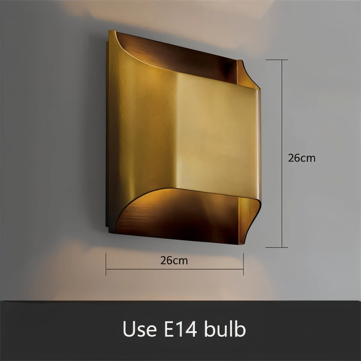 GildBeam Elegant LED Wall Light Bowlift by Bowlift