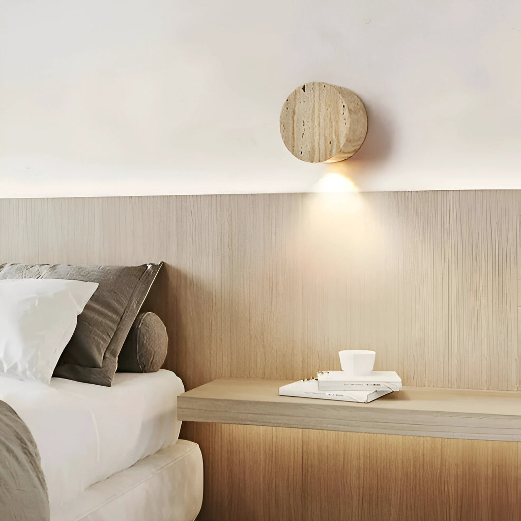 Sabi Wall Light with Soft Ambient Light Bowlift by Bowlift