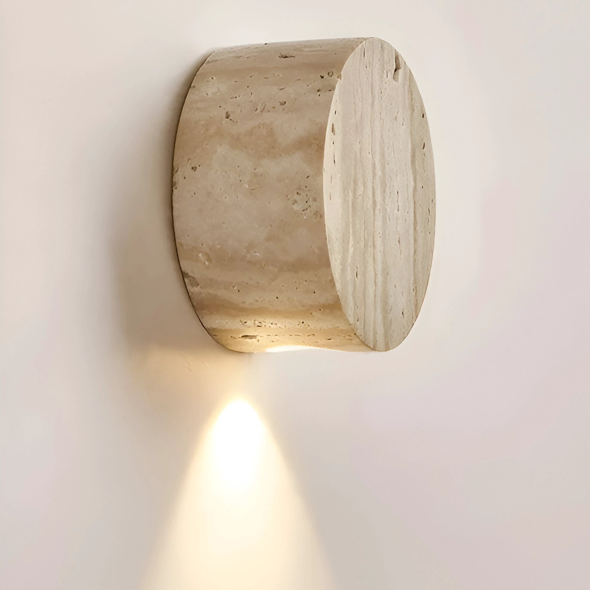 Sabi Wall Light with Soft Ambient Light Bowlift by Bowlift
