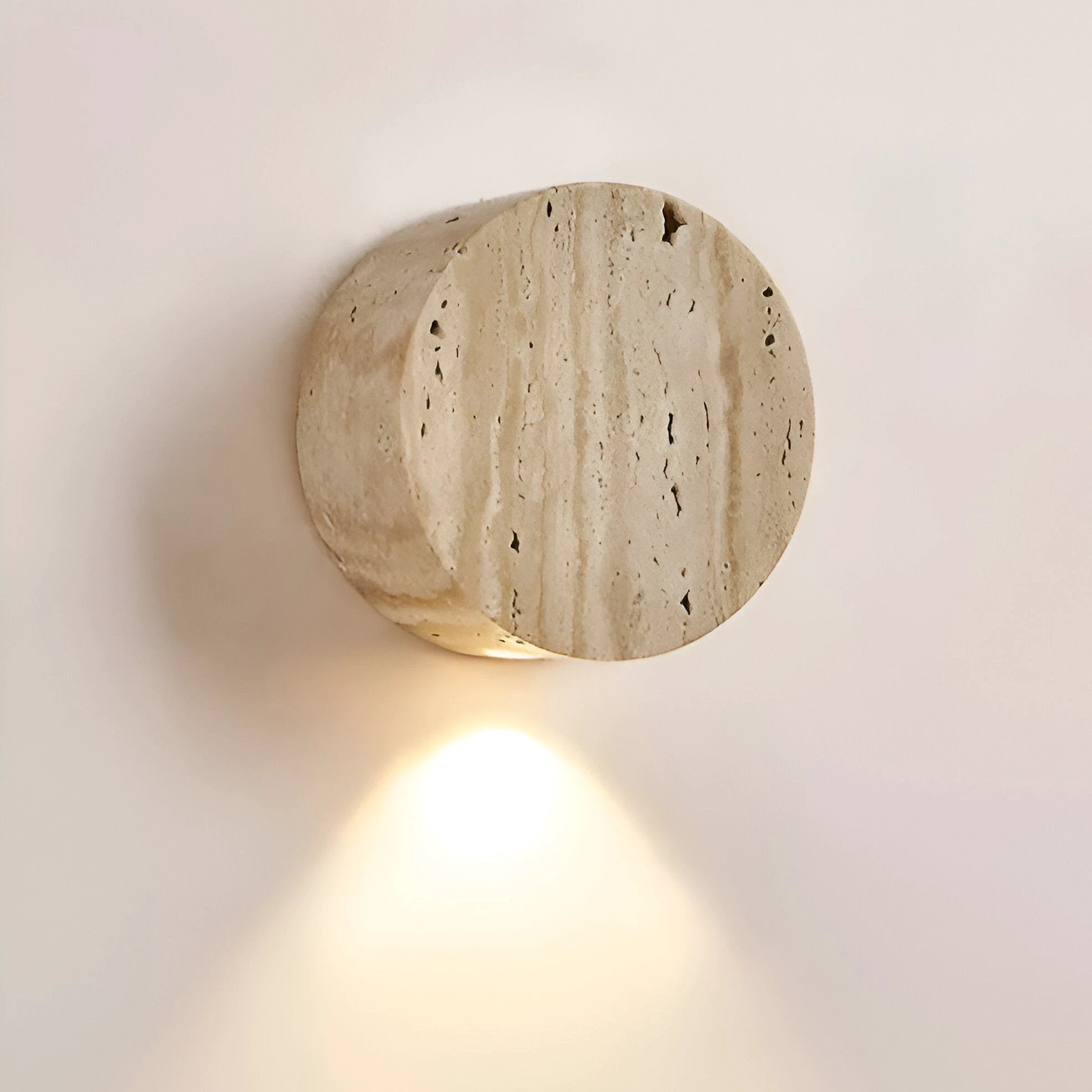 Sabi Wall Light with Soft Ambient Light Bowlift by Bowlift