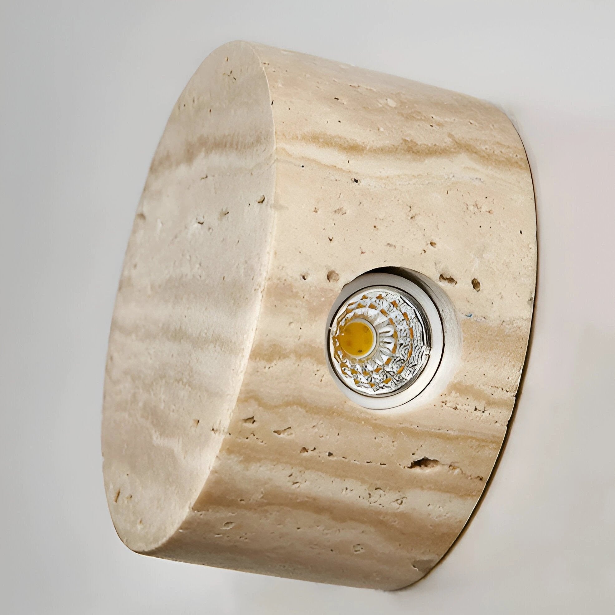 Sabi Wall Light with Soft Ambient Light Bowlift by Bowlift