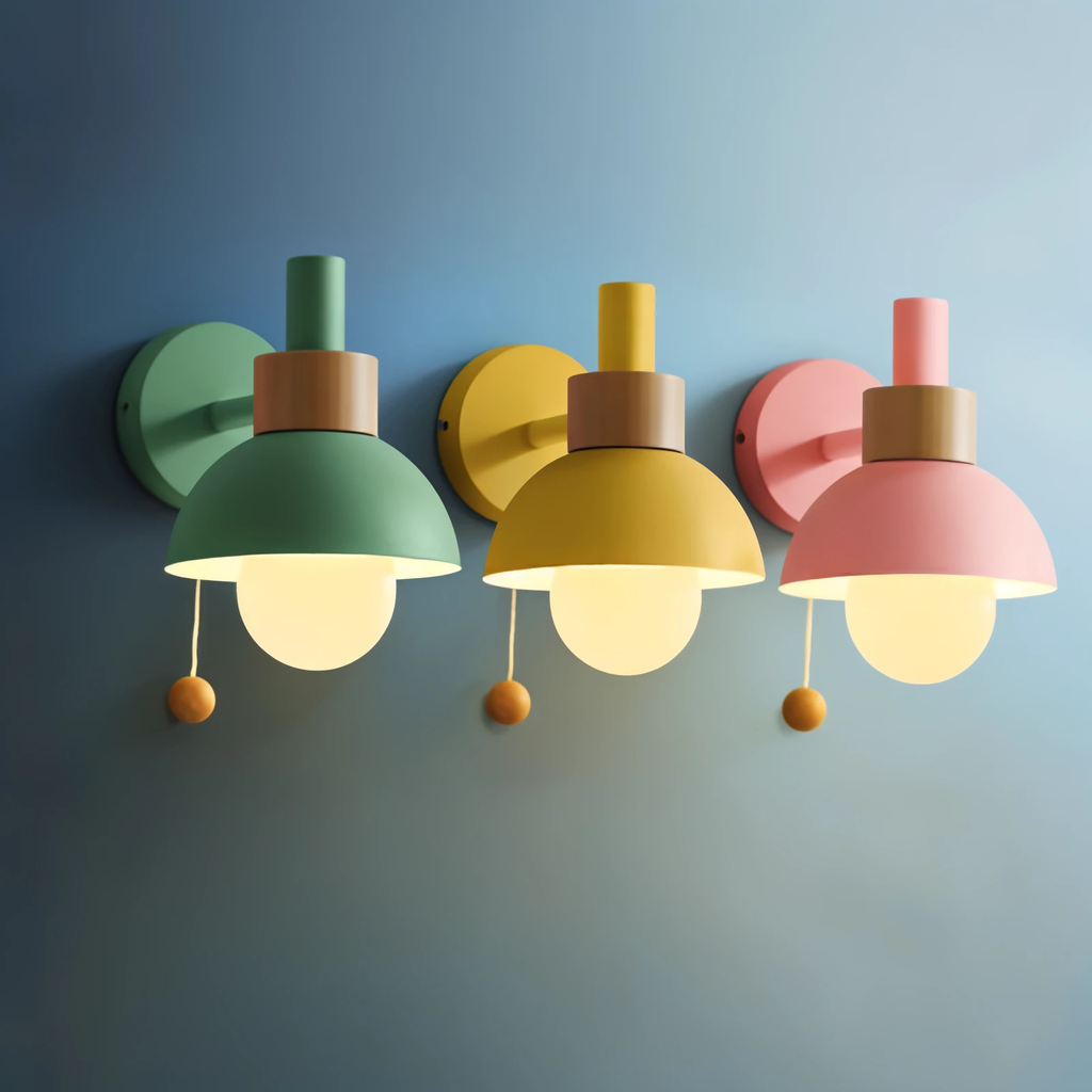 Pastel Wall Lamp for Bedroom and Living Room by BowLift