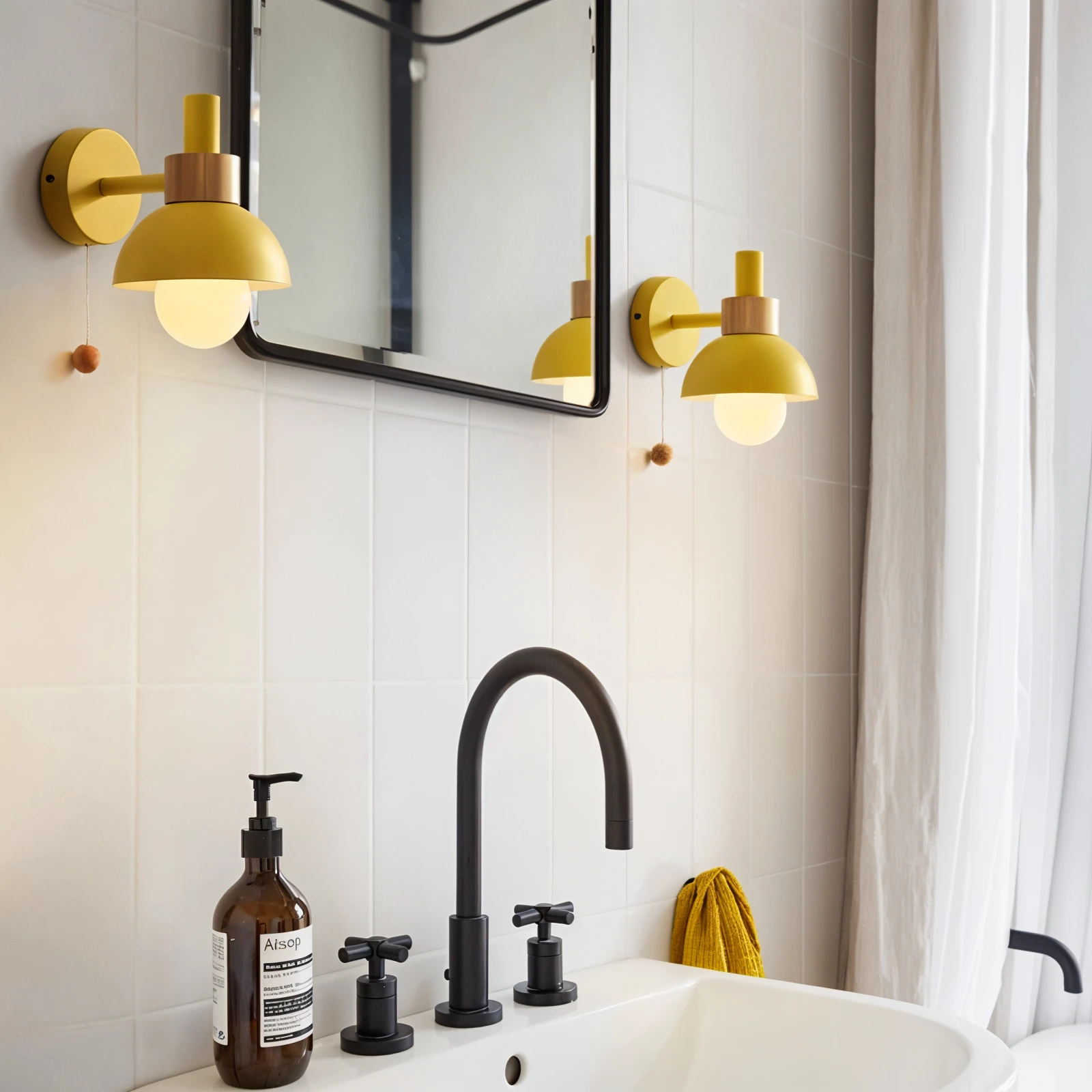 Pastel Wall Lamp for Bedroom and Living Room by BowLift