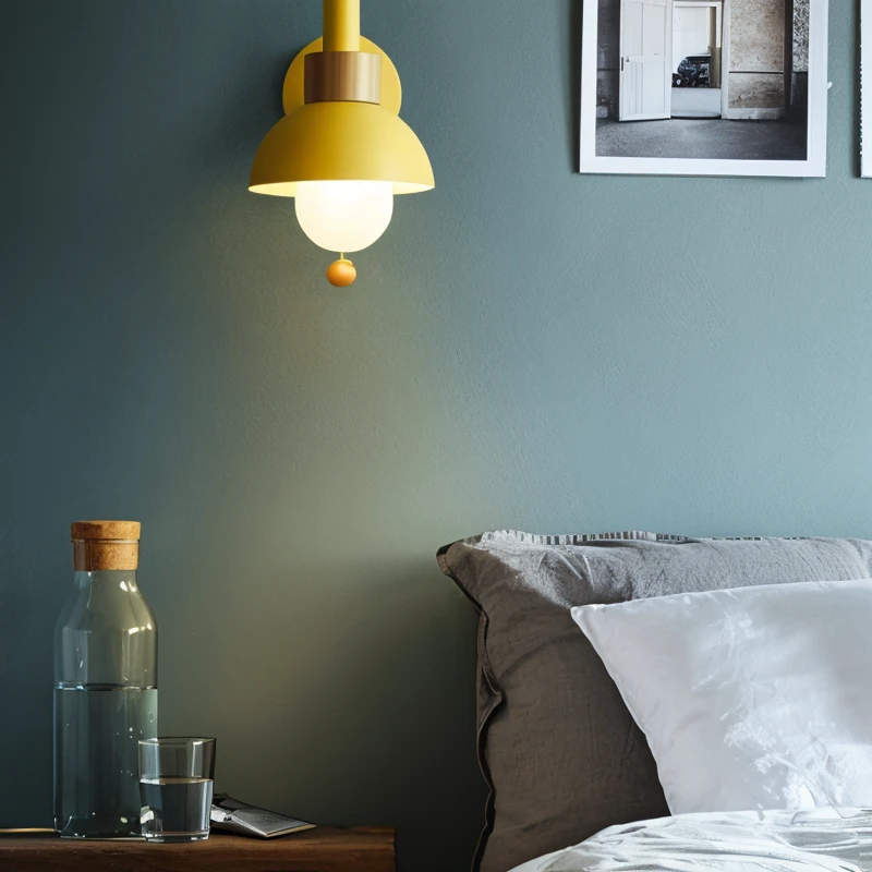 Pastel Wall Lamp for Bedroom and Living Room by BowLift