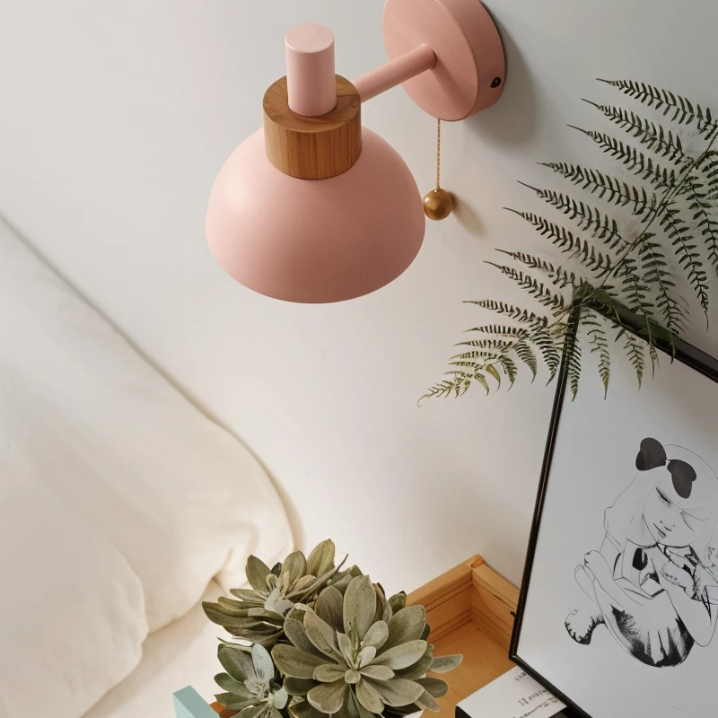 Pastel Wall Lamp for Bedroom and Living Room by BowLift