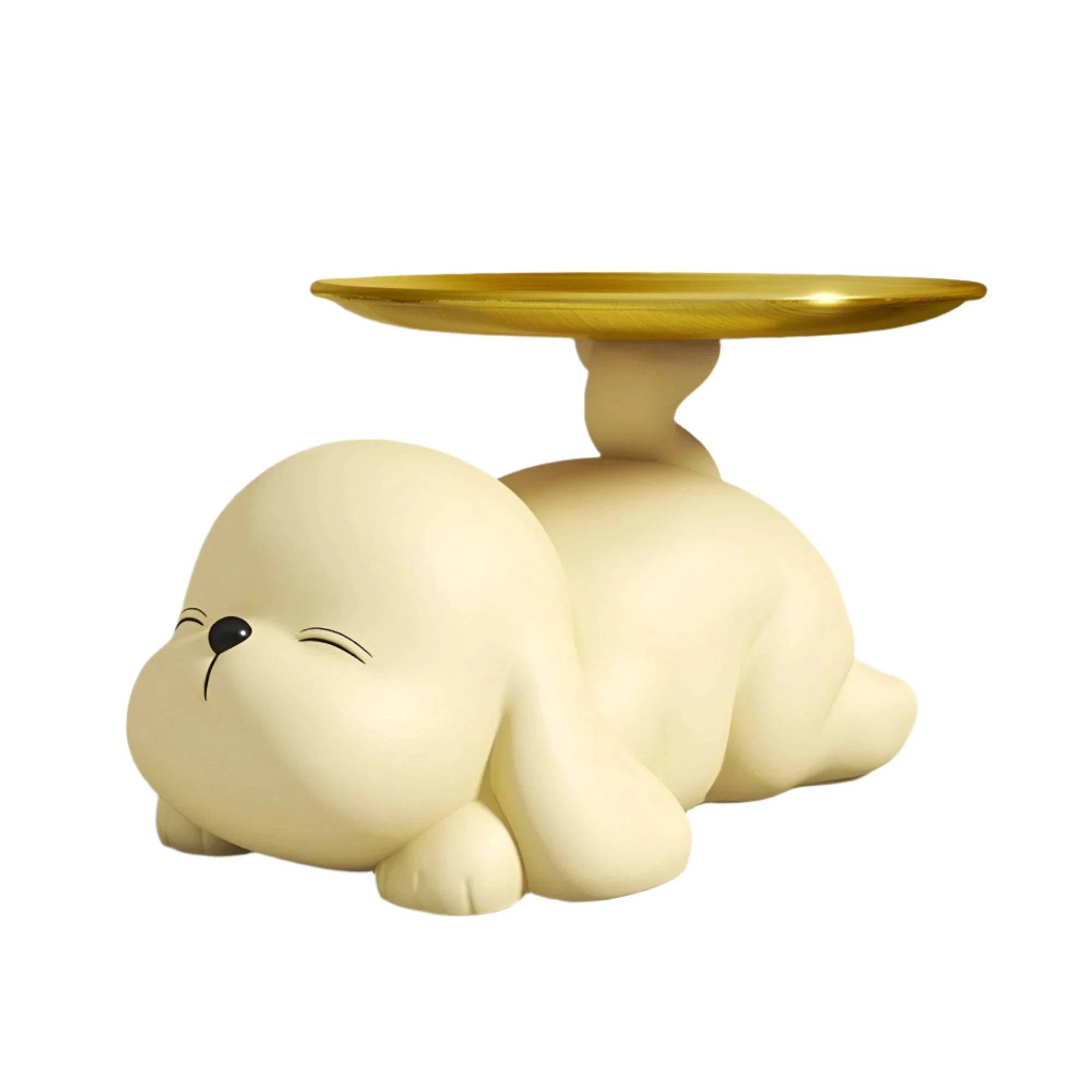 Decorative dog bowl holder with tray Bowlift by Bowlift
