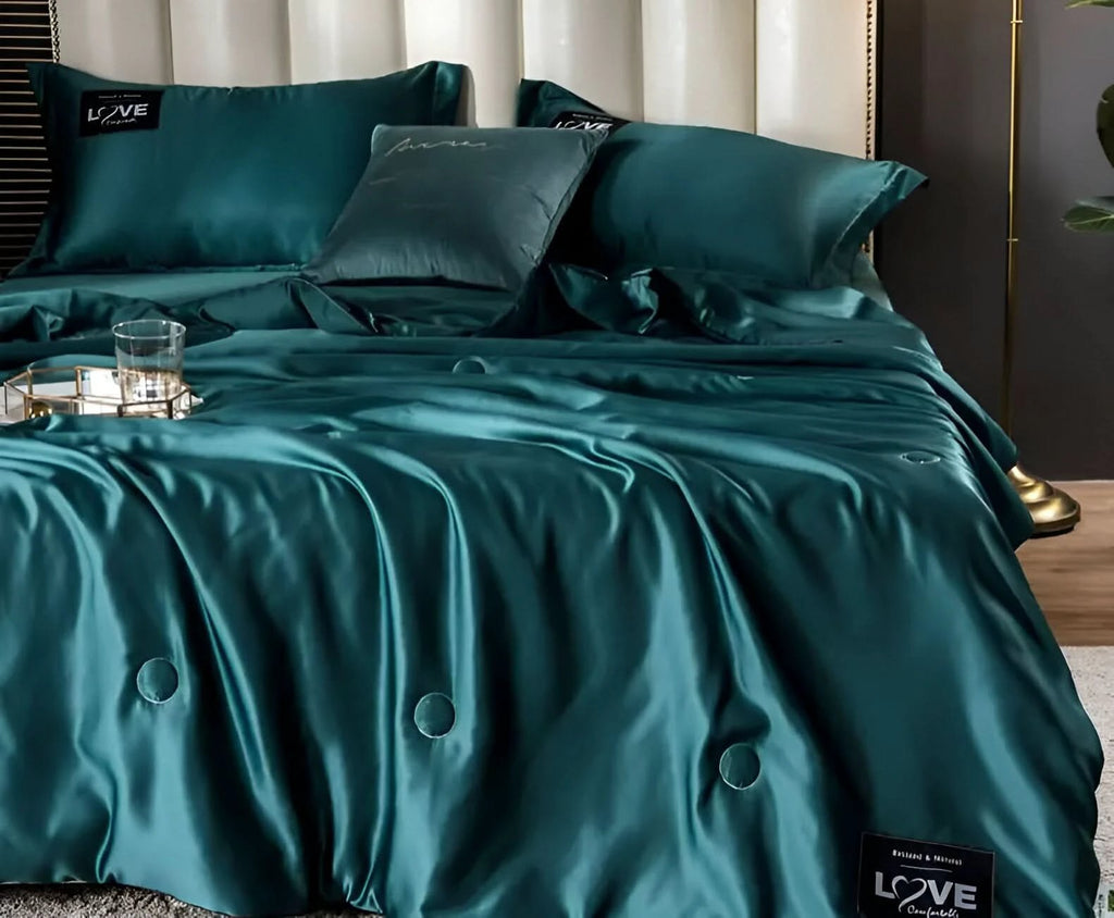 FLUFFINA - Premium Satin Silk Bedding by BowLift
