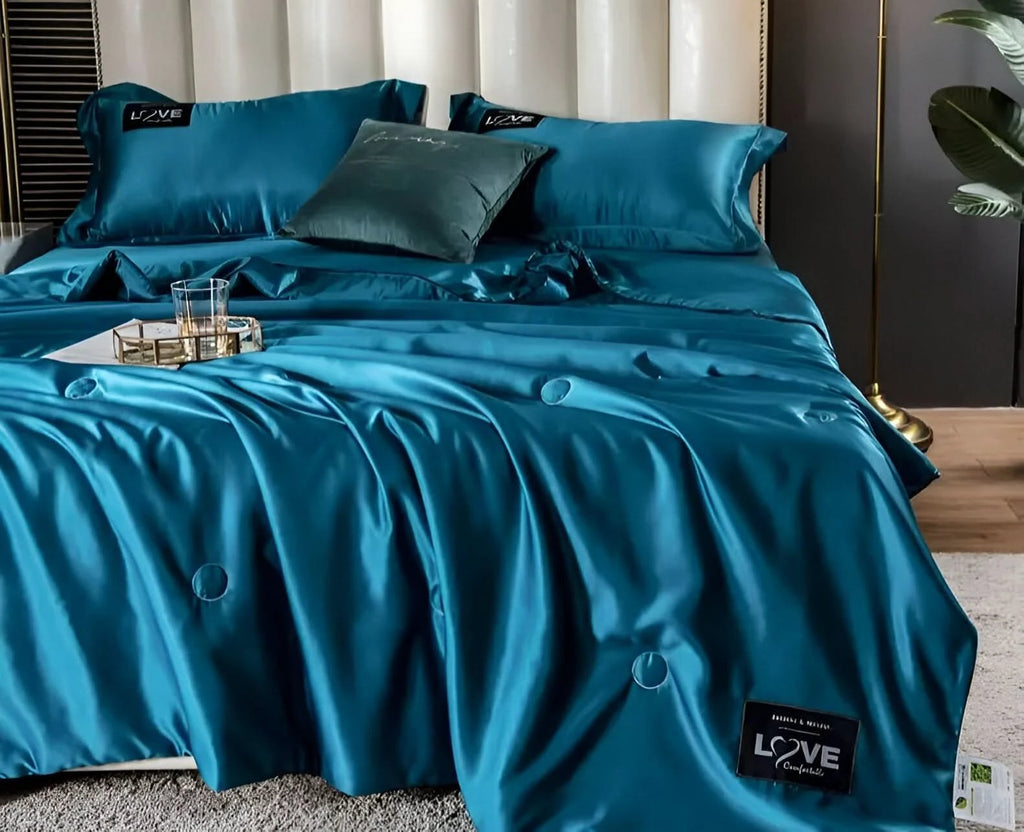 FLUFFINA - Premium Satin Silk Bedding by BowLift