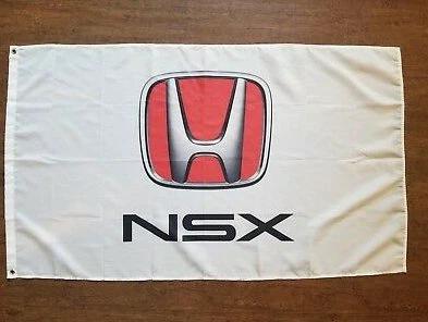 Honda Racing NSX Flag 3X5 Ft Polyester Banner USA 90x150cm by flagsjustdoit