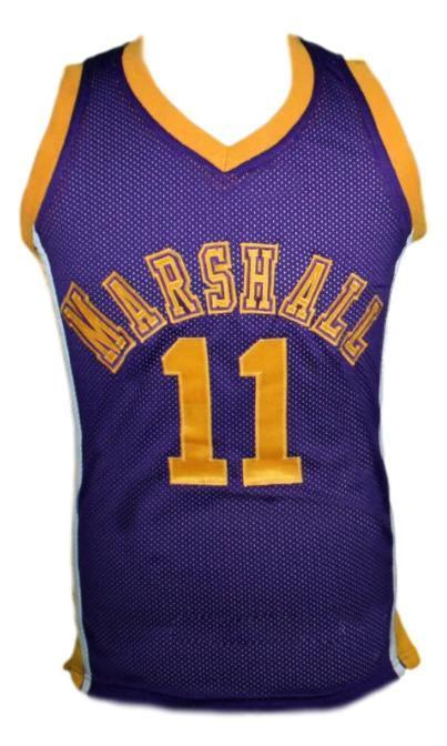 Arthur Agee Jersey #11 Hoop Dreams Marshall Basketball Purple by My store basketball