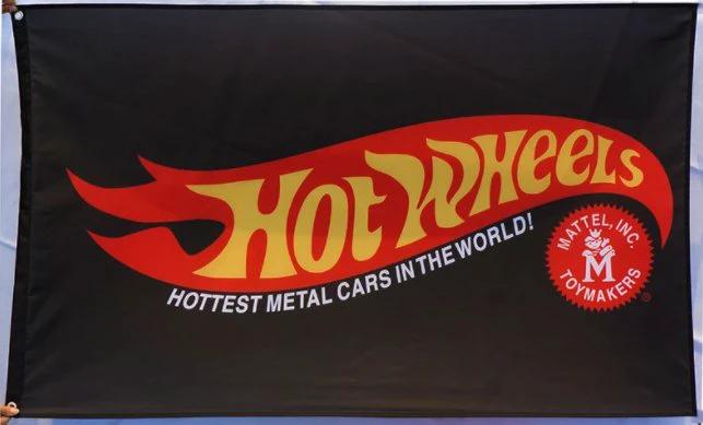 Hot Wheels Flag 3X5 Ft Polyester Banner USA 90x150cm by flagsjustdoit