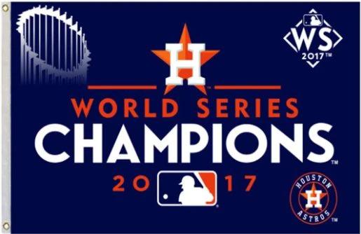 Houston Astros 2017 World Series Champions flag 3X5Ft Banner USA Polyester with Brass Grommets - 6 by flagsjustdoit