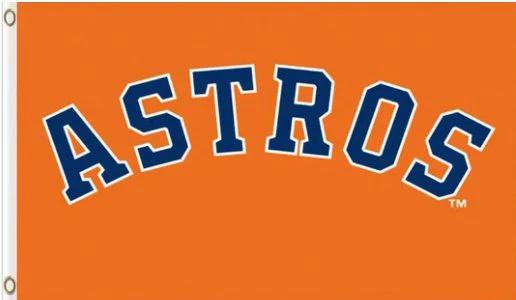Houston Astros Baseball Club flag 3X5Ft Banner USA Polyester with Brass Grommets - 14 by flagsjustdoit