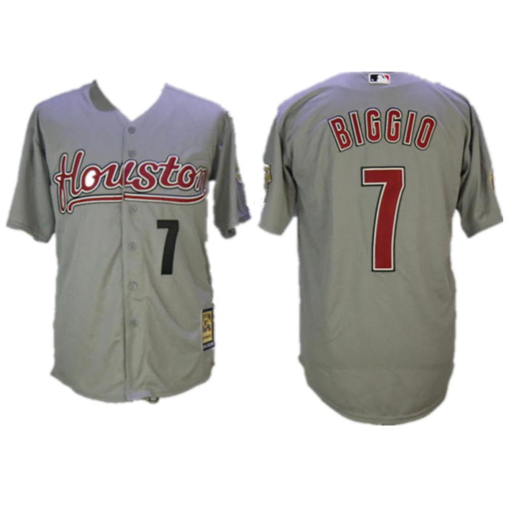 Houston Astros Craig Biggio Gray 2006 Throwback Jersey by My Store