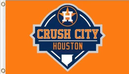 Houston Astros Custom flag 3X5Ft Banner USA Polyester with Brass Grommets - 18 by flagsjustdoit