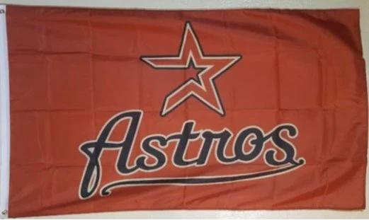 Houston Astros Logo flag 3X5Ft Banner USA Polyester with Brass Grommets - 5 by flagsjustdoit