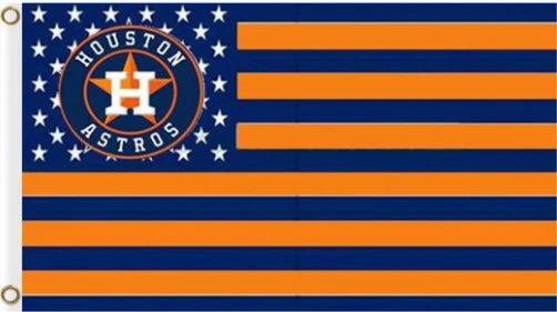 Houston Astros US Nation flag 3X5Ft Banner USA Polyester with Brass Grommets - 11 by flagsjustdoit
