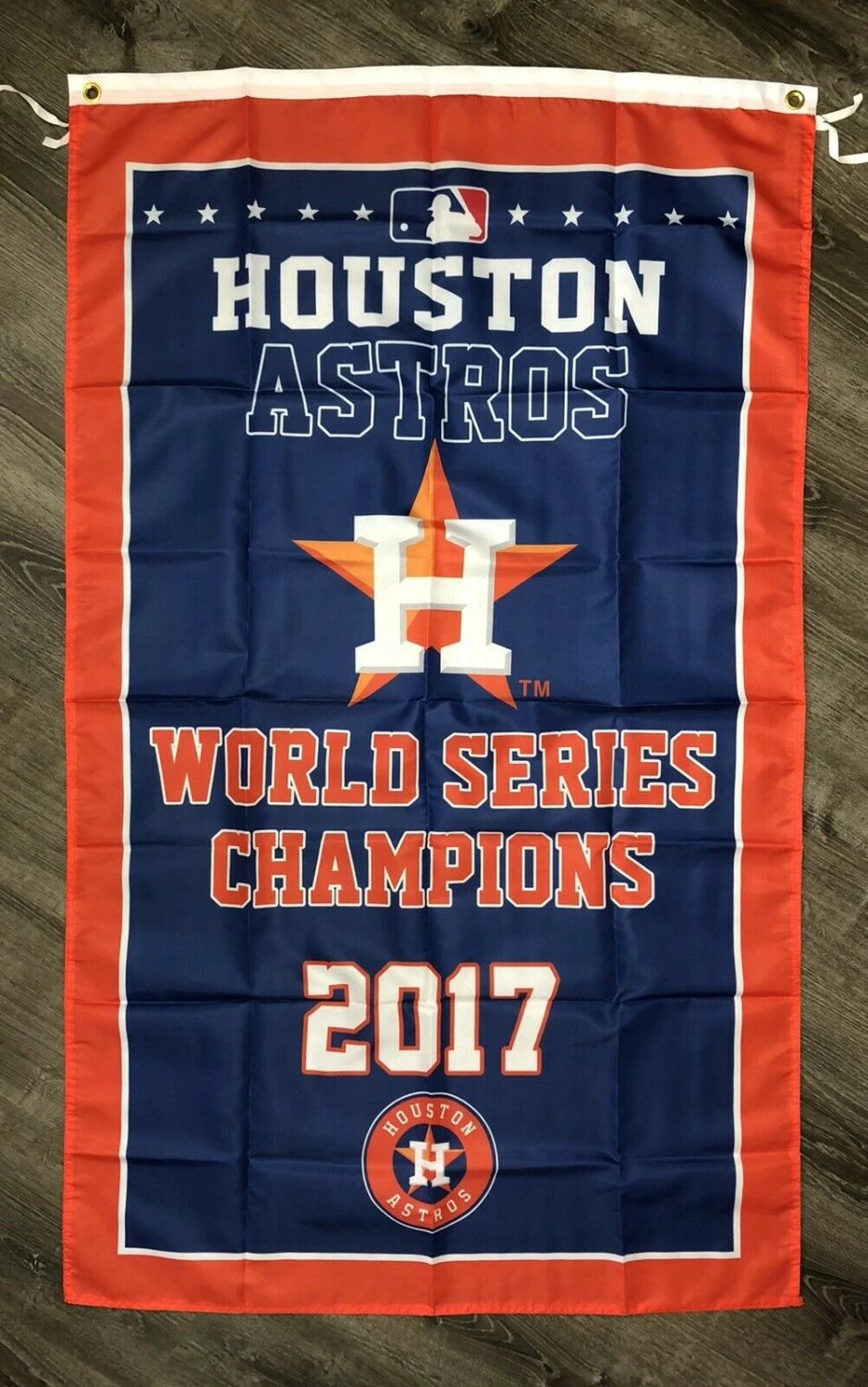 Houston Astros World Series Championship Flag 3x5 ft Sports Baseball Banner by flagsjustdoit