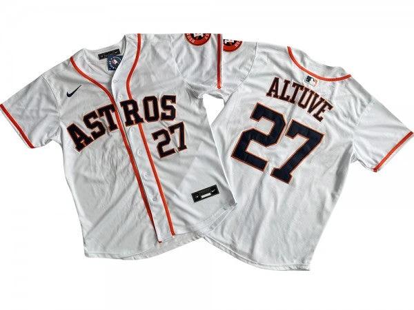 Houston Astros #27 Jose Altuve White Limited Jersey by My Store