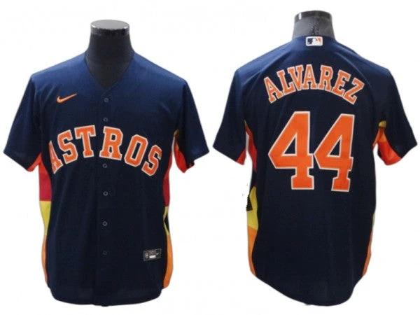 Houston Astros #44 Yordan Alvarez Navy Alternate Cool Base Jersey by My Store