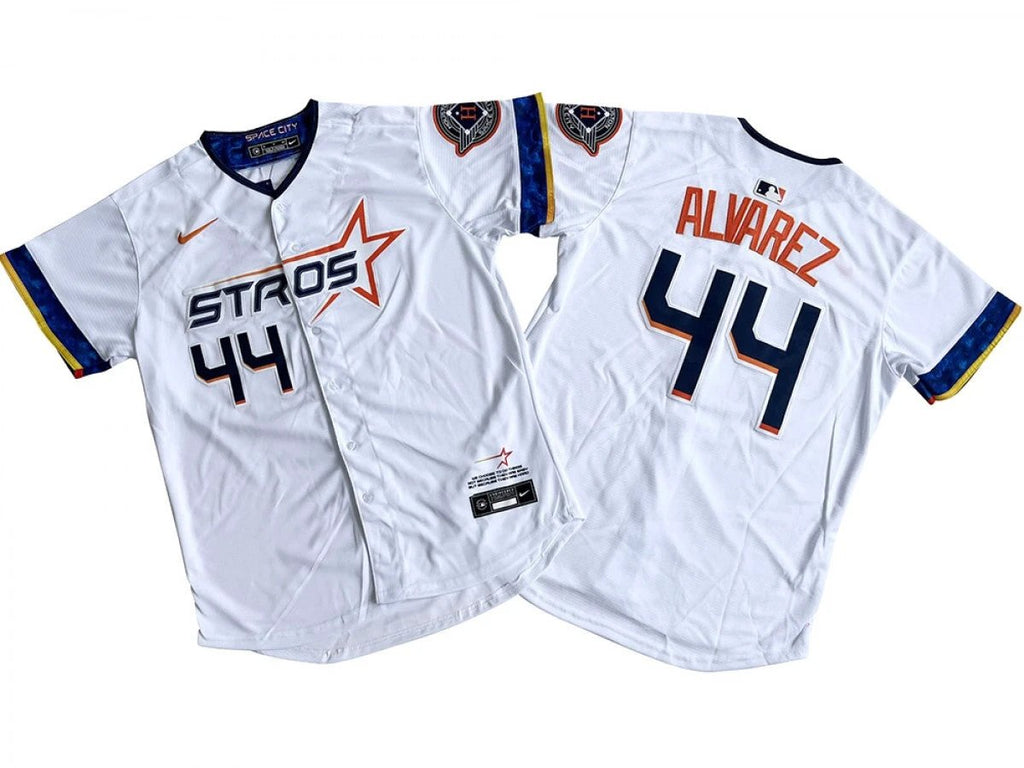 Houston Astros #44 Yordan Álvarez White 2025 City Connect Limited Jersey by My Store