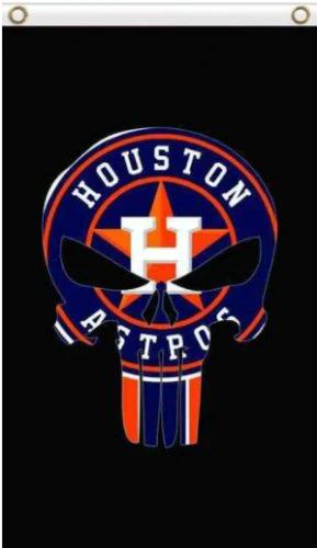 Houston Astros flag 3X5Ft Banner USA Polyester with Brass Grommets - 16 by flagsjustdoit