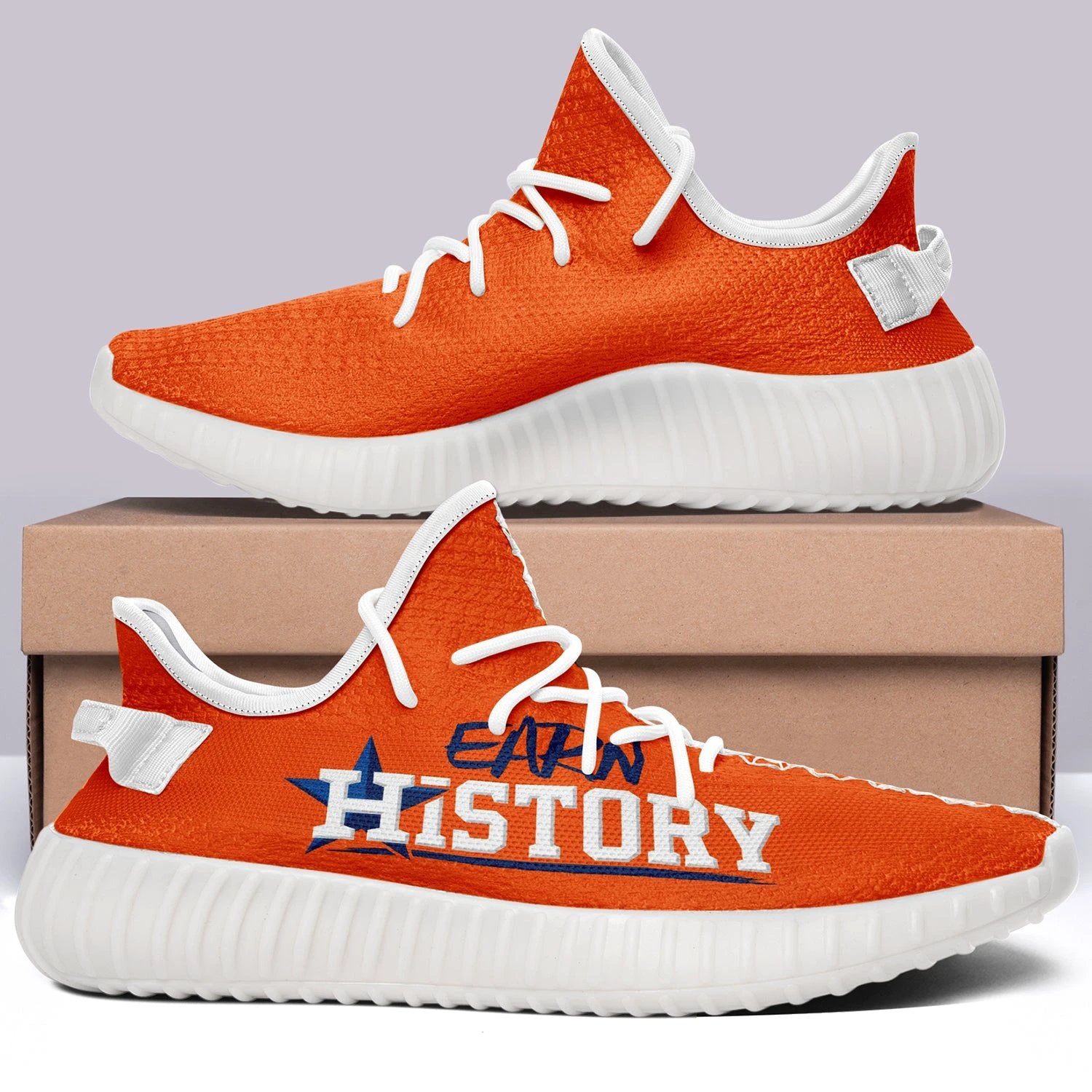 Houston Astros NFL 350v Yeezy Sneakers For Men Women Fans by Crocs