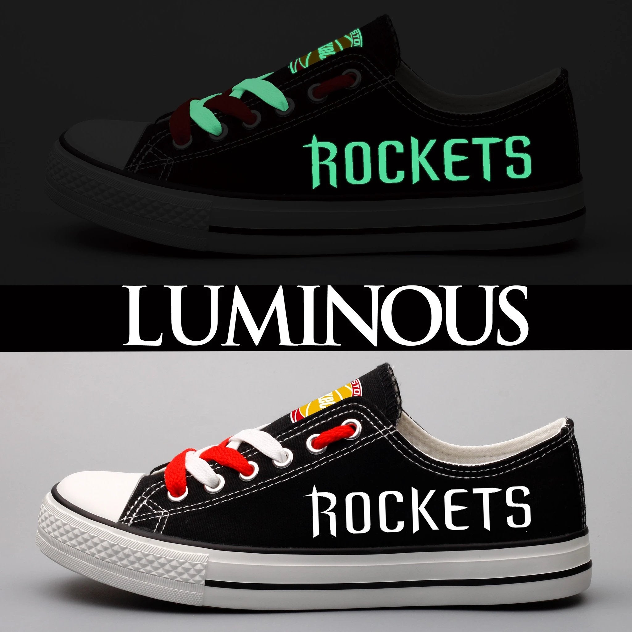 Houston Rockets Atlanta Hawks Sport Sneakers Shoes For Men Women Fans by Crocs