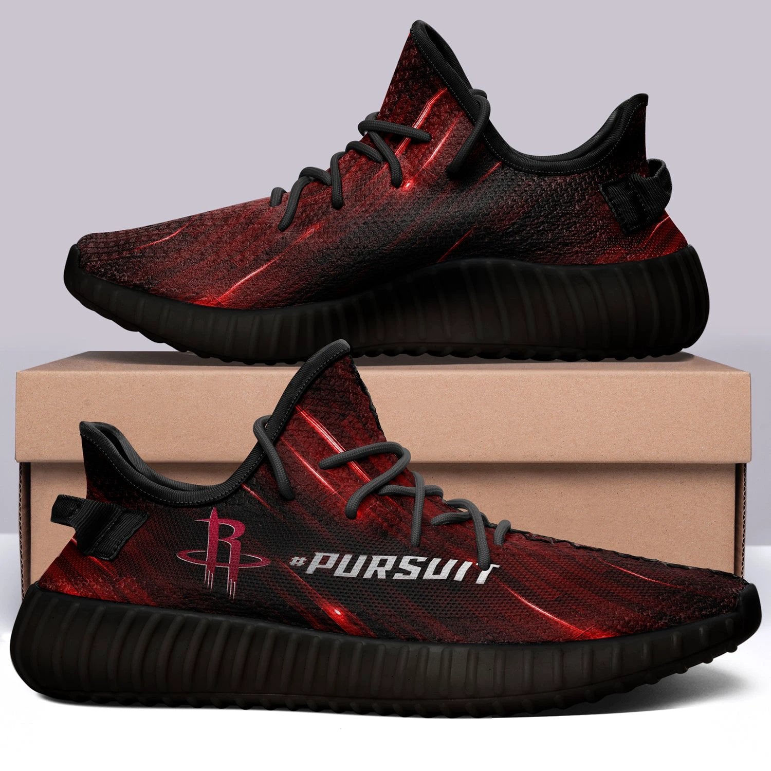 Houston Rockets NBA 350v Yeezy Sneakers For Men Women Fans by Crocs