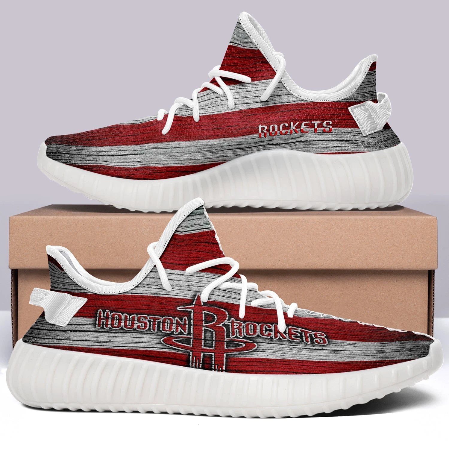 Houston Rockets NBA 350v Yeezy Sneakers For Men Women Fans by Crocs