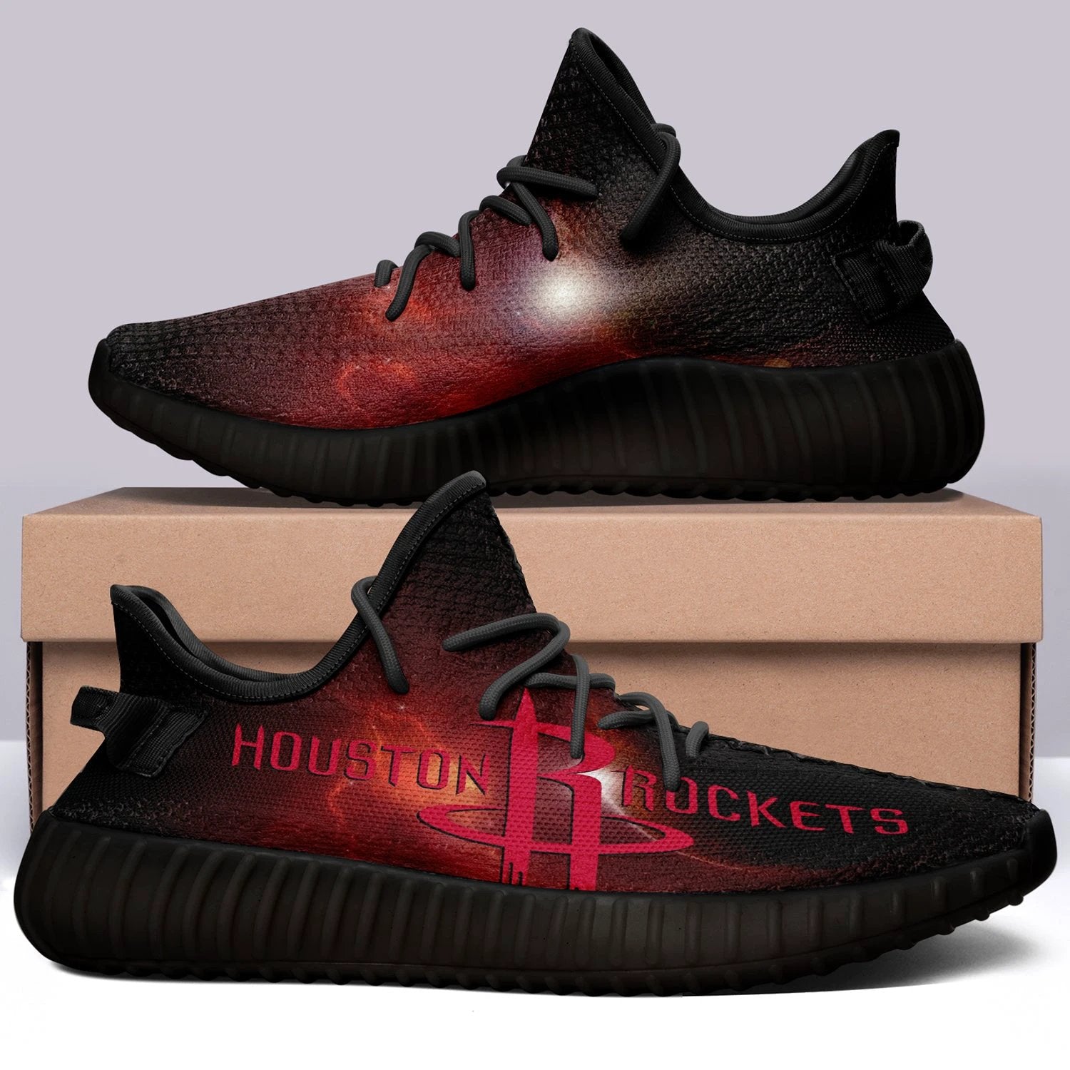 Houston Rockets NBA 350v Yeezy Sneakers For Men Women Fans by Crocs