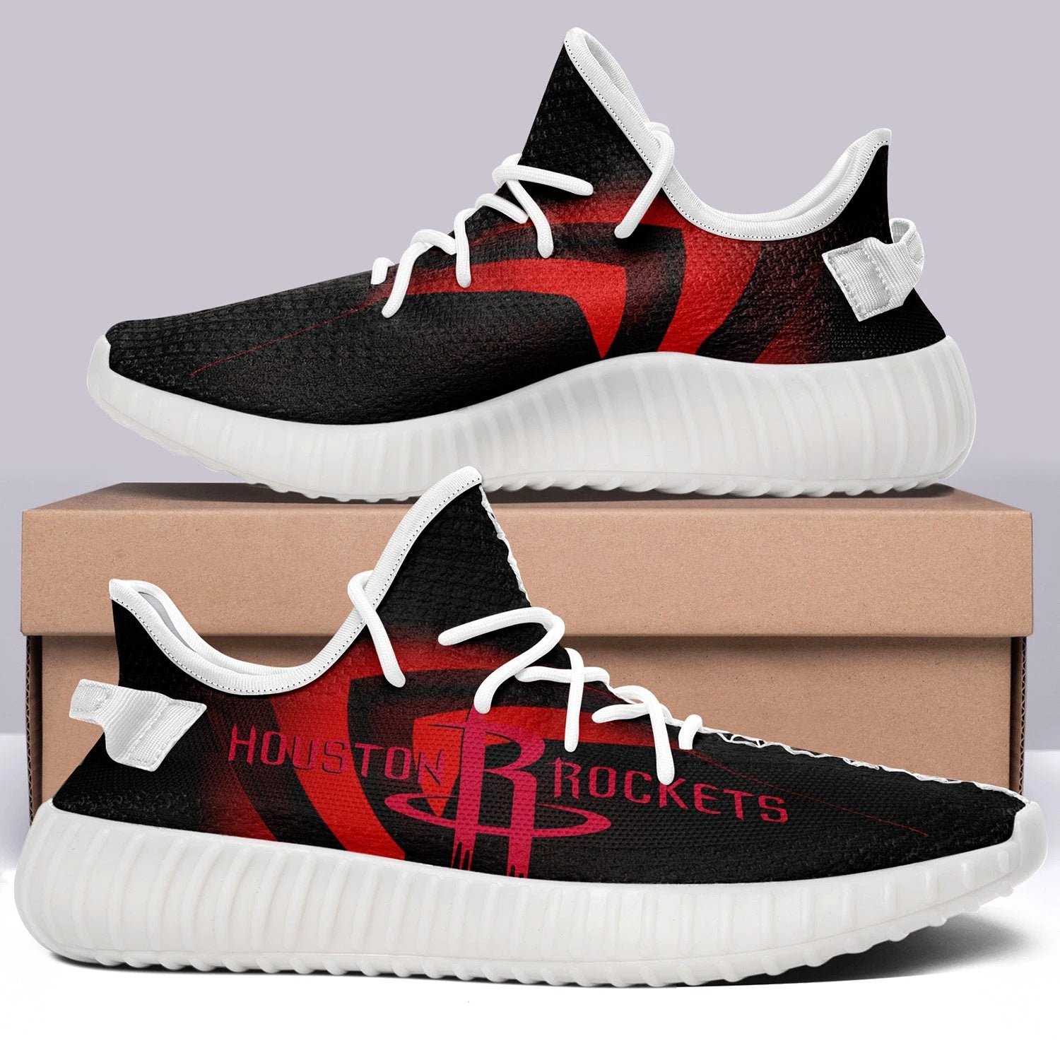 Houston Rockets NBA 350v Yeezy Sneakers For Men Women Fans by Crocs