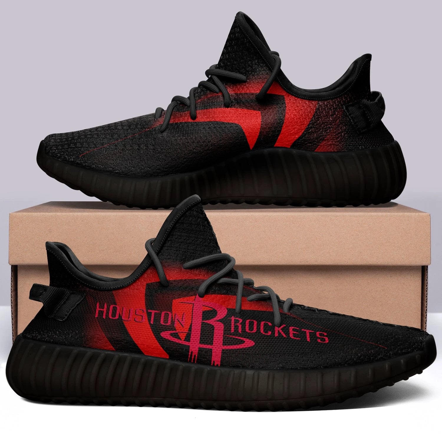 Houston Rockets NBA 350v Yeezy Sneakers For Men Women Fans by Crocs