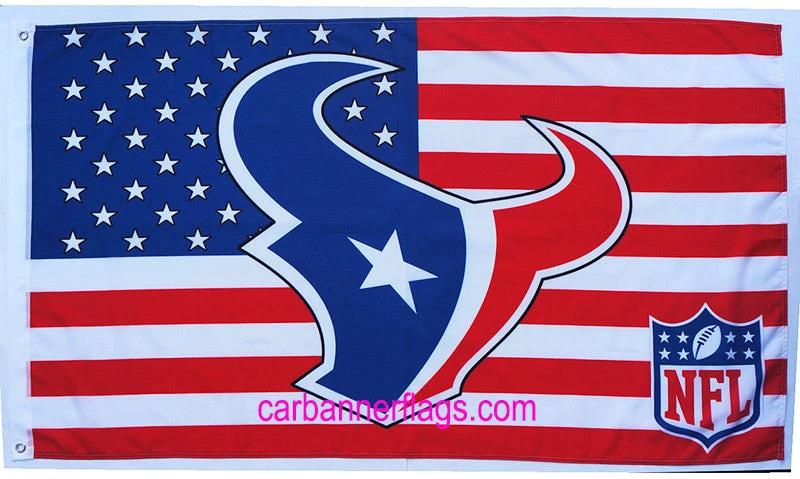 Houston Texans Flag-3x5FT new NFL super bowl Banner-100% polyester-man cave-stripes-gloves-garden flags by flagsshop