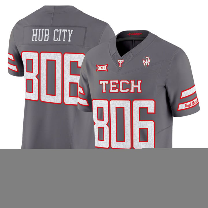 Hub City Jersey #806 Texas Tech Red Raiders Too Cold Vapor Stitched by My Store NCAA Football Jerseys