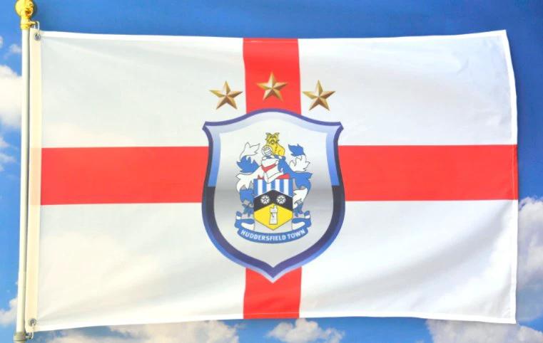 Huddersfield Town Football Club Flag 3x5ft Banner Polyester by flagsjustdoit