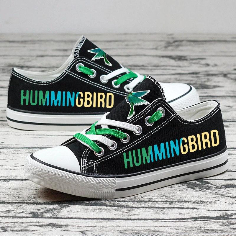 Hummingbird Canvas Sneakers Shoes For Men Women Fans by Crocs