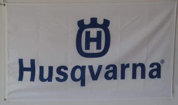 Husqvarna Motorcycles Racing Flag 3X5 Ft Polyester Banner USA 90x150cm by flagsjustdoit