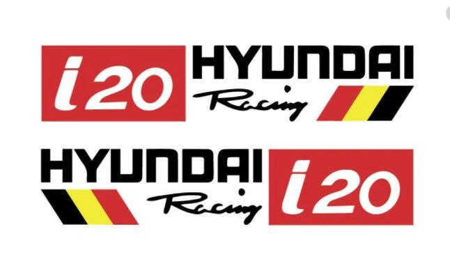 Hyundai Car Racing i20 Flag 3X5 Ft Polyester Banner USA 90x150cm by flagsjustdoit