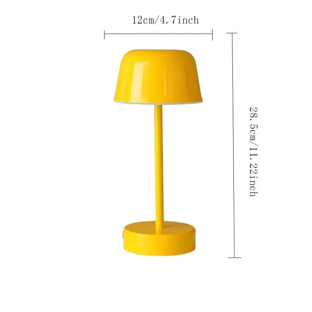 Lustra L-Shaped LED Mushroom Lamp by Casa & Beyond