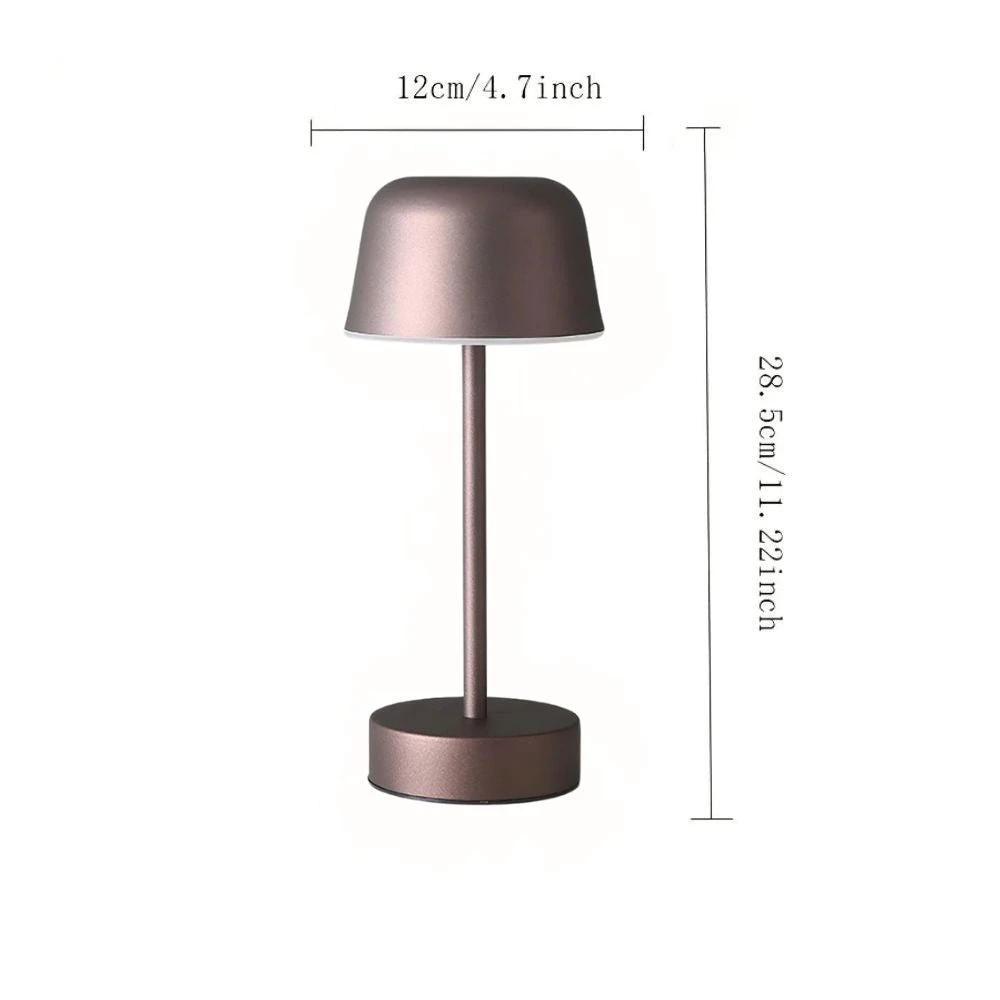 Lustra L-Shaped LED Mushroom Lamp by Casa & Beyond