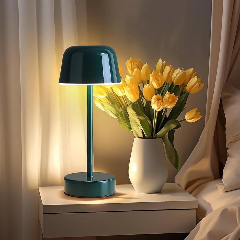 Lustra L-Shaped LED Mushroom Lamp by Casa & Beyond