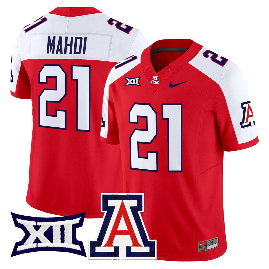Ismail Mahdi Jersey #21 Arizona Wildcats 2025 Limited Stitched Red Alternate by My Store