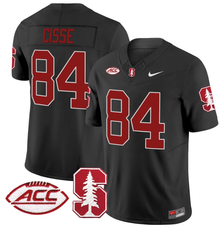 Ismael Cisse Jersey #84 Stanford Cardinal Vapor Limited College Football Stitched Crimson Alternate by My Store