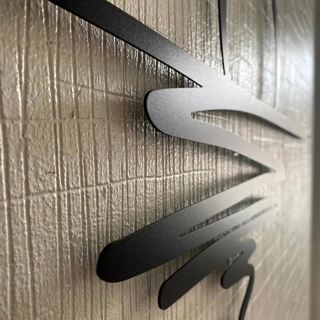 CurlMist - Modern Minimalist Wall Art Bowlift by Bowlift