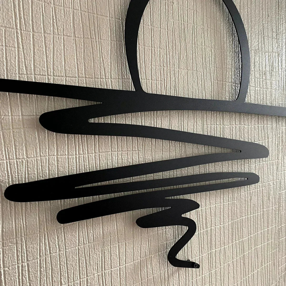 CurlMist - Modern Minimalist Wall Art Bowlift by Bowlift