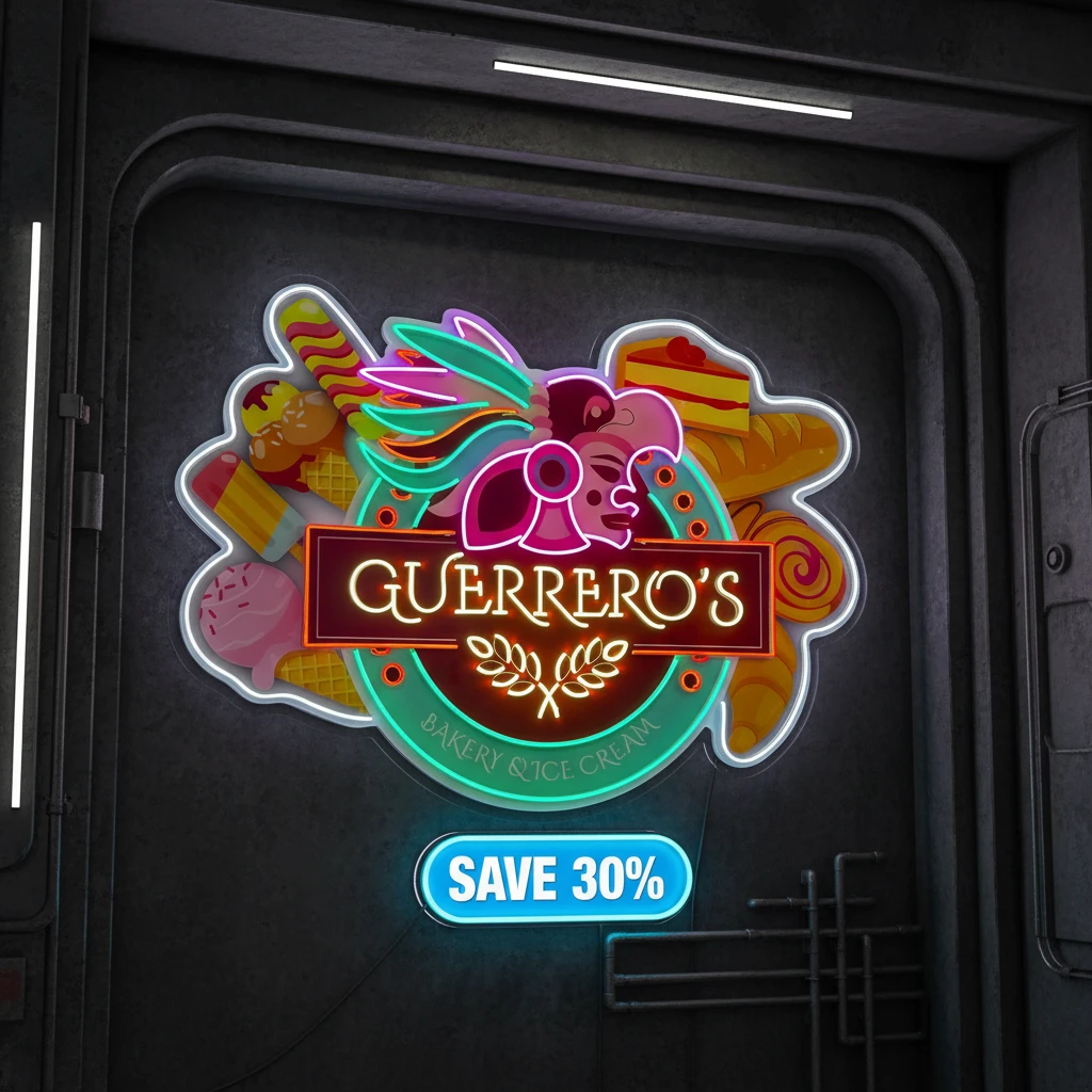 Custom Logo Sign, Custom Business Neon Sign by HelenLedCo