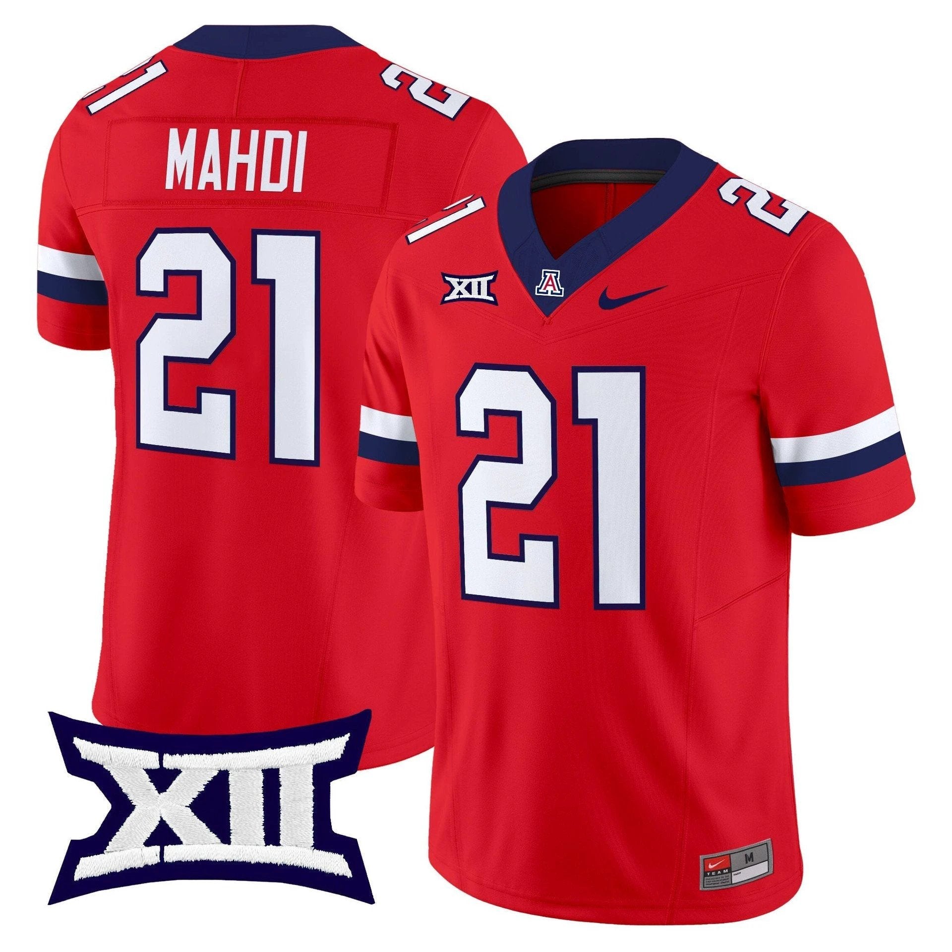 Ismail Mahdi Jersey #21 Arizona Wildcats 2025 Vapor Limited Stitched Red by My Store